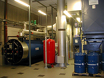 plaatje: Crematorium Usselo (Twente) heeft een <br>zogenaamd triple stream filter (1 filter achter drie ovens)