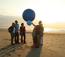 plaatje: Asverstrooiing per Helium ballon